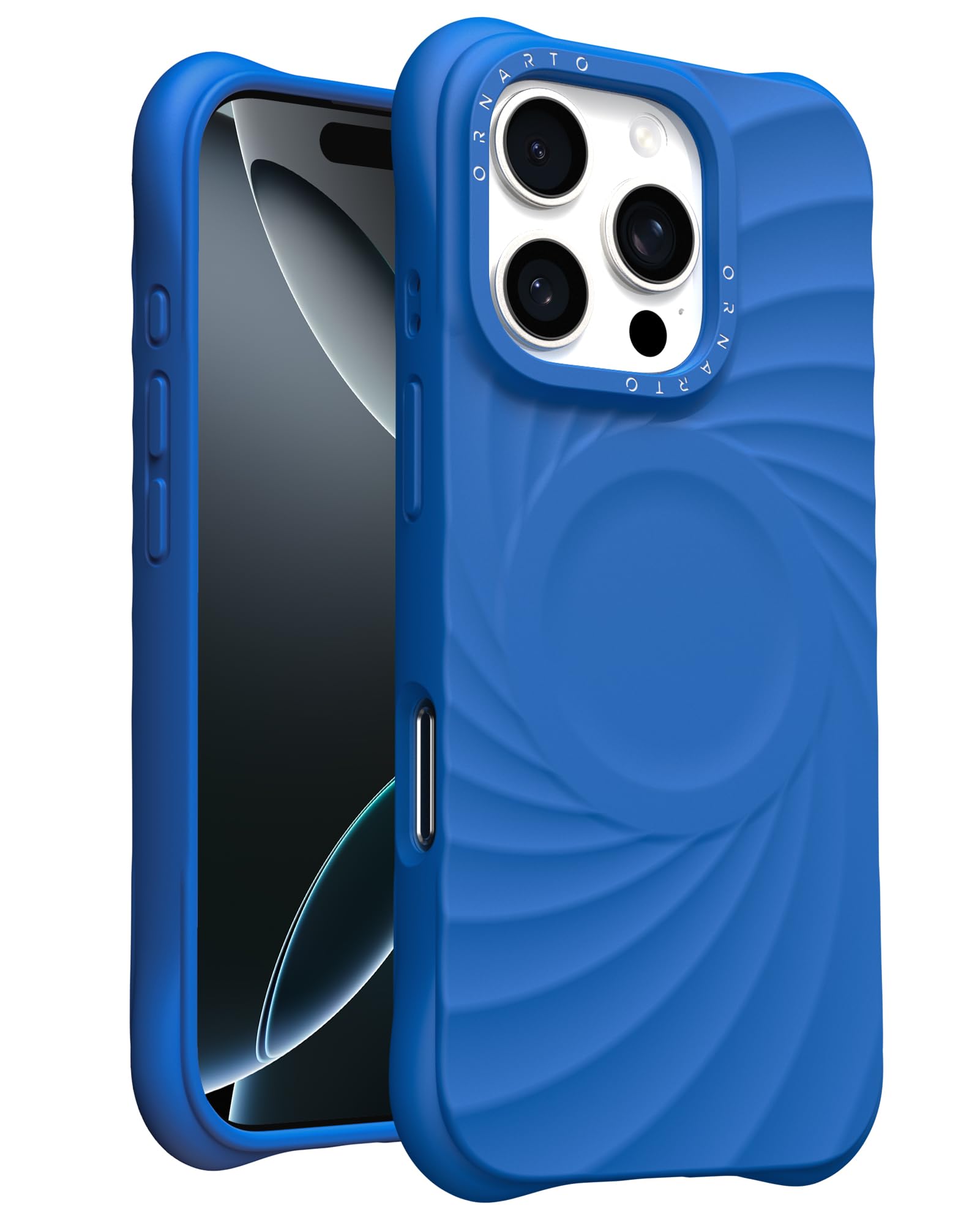 Amazon.com: ORNARTO Vortuxe for iPhone 16 Pro Max Case 6.9